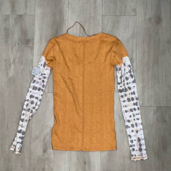 Free People Long Sleeve Tie Dye Arms - Picture 2 of 3